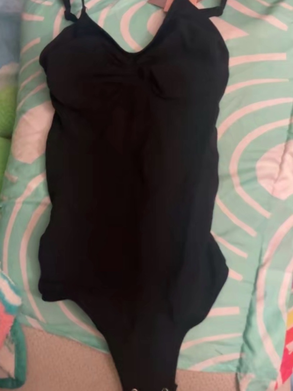 Women's Black Bodysuit Tank - Sleek Everyday Layering